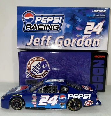 NASCAR-2000 Jeff Gordon #24 PEPSI/Fritos Car-1:24-Hecho por Acción-Versión Adulto Foto 1 de 4