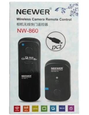 Neewer NW-860 Camera Shutter Release Wireless Remote - Electronics Camera Acc - Image 1 of 3