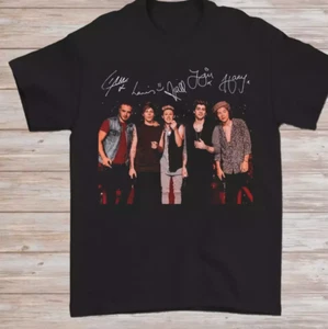 New Vtg One Direction Band Signature Full Size To 5XL Shirt - Picture 1 of 2