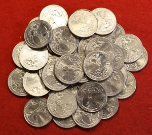 2015-D Blue Ridge Parkway Quarters 40 Rollo de monedas circulado - Imagen 1 de 4