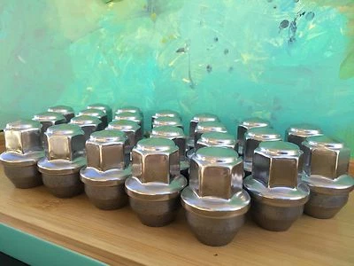 OEM Factory Stock Ford F150 Expedition Transit 2015-2021 Lug Nuts (24) 14x1.5mm  - Image 1 of 4