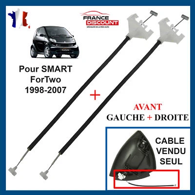 Kabel Für Vordere Außengriff Links Und Rechts Für SMART ForTwo Cabriolet - Bild 1 von 4