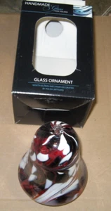 2 -Hand Blown Glass Ornaments 5" Made In Poland - NIB - Picture 1 of 7