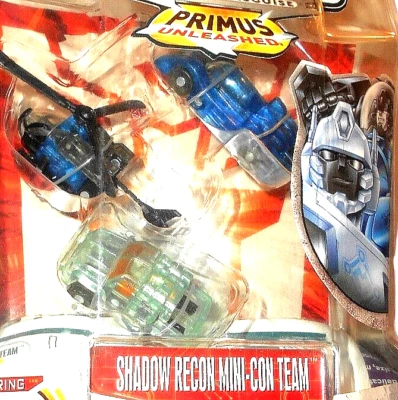 Transformers Cybertron SHADOW RECON mini con team 2005 six-speed reverb jolt moc - Image 1 of 4