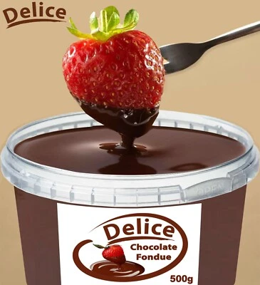 Delice Ready To Use Chocolate Fondue - 6 Delicious Flavours - Just Add Dippers - Image 1 of 4