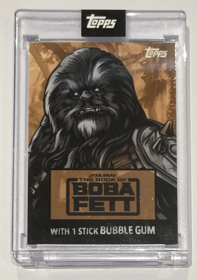 2022 Topps - Star Wars Wrapper Art - KRRSANTAN - by Blake Jamieson - #15 - Image 1 of 2
