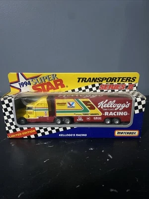 KELLOGGS #5 Terry Labonte Matchbox 1994 Super Star Transporters Diecast Foto 1 de 2