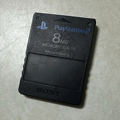 MEMORY CARD PS2 SONY PLAYSTATION 2 ORIGINALE 8MB - Immagine 1 di 2