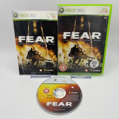 FEAR (PAL Xbox 360, 2007) First Encounter Assault Recon *VGC* *Disc Perfect* - Image 1 of 4