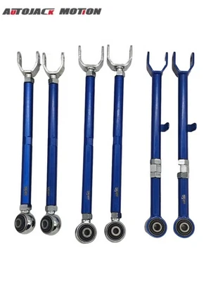 6Pcs Set of Adjustable Rear Control Arms For Camry 07-11 Lexus ES300h 350 13-18 - Image 1 of 3