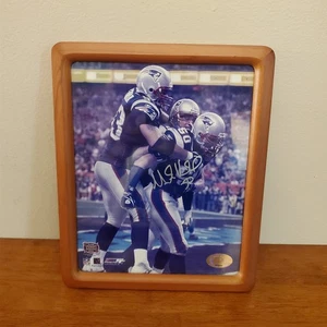 Mike Vrabel Signed Autographed New England Patriots 8x10 Photo Framed Super Bowl - Picture 1 of 6