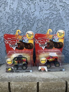 Disney Pixar Cars Toon Deluxe Frightening McMean Monstertruck #20 Neu + Rasta  - Bild 1 von 4