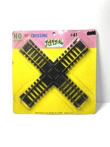Atlas #41 HO Scale Railroad Track 90 Degree Crossing Brass Track - Picture 1 of 2