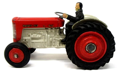 Corgi #50 MASSY-FERGUSON 65  tractor w/DRIVER 1/43 diecast - Image 1 of 4