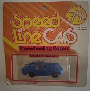1973 AURORA SPEED LINE CARS FORD TORINO ON ORIGINAL CARD SEALED UNUSED. - Picture 1 of 5