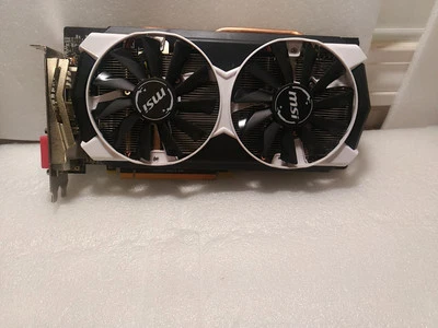 MSI AMD RADEON R9 380 2GB GRAPHICS CARD R9 380 2GD5T OC DESKTOP COMPUTER GAMING - Image 1 of 4