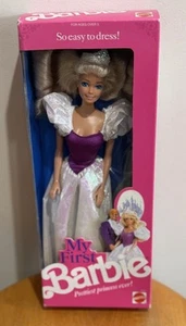 Mattel Vintage My First Barbie Prettiest Princess Ever 1989 #9942 NRFB - Imagen 1 de 17