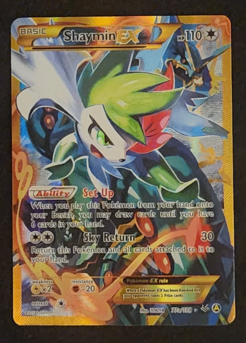 Shaymin Pokémon TCG XY Individual Collectible Card Game Cards for