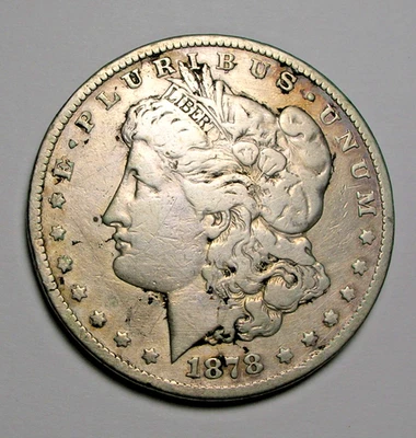 1878 CC  Morgan 90% Silver Dollar (Toughter Date) - Image 1 of 4