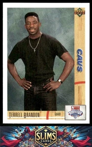 1991-92 Upper Deck Cleveland Cavaliers Terrell Brandon #6 Rookie - Foto 1 di 2