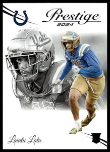 Laiatu Latu 2024 Panini Prestige #309 RC Indianapolis Colts - Picture 1 of 2