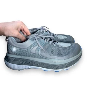 Zapatillas de trail running grises Hoka One One Stinson ATR para mujer talla 9 - Imagen 1 de 8