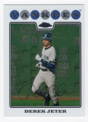 Derek Jeter 2008 Topps Chrome #121 - Image 1 of 2