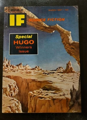 IF Science Fiction Magazine March 1967 I Have No Mouth And I Must Scream Ellison Foto 1 de 4