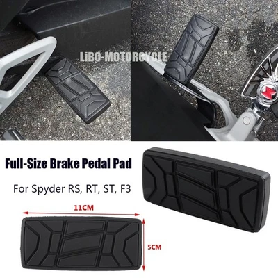 Full-Size Brake Pedal Pad Longer Replace For Can-Am Spyder RT / RT-S /RT Limited — 第 1/4 张图片