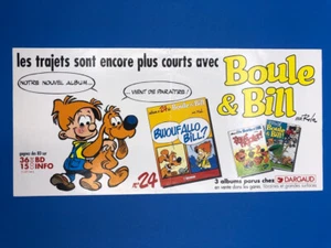 ROBA BOULE ET BILL POCHETTE PUBLICITAIRE BILLETS DE TRAIN SNCF 1995 - Picture 1 of 3