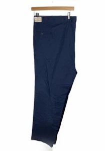 New Men's Hubbard Navy Work Pants 54 Unhemmed Free US Shipping - Picture 1 of 3