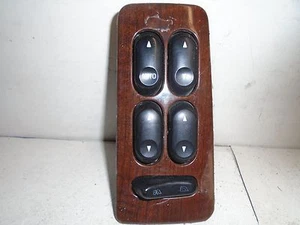 00 01 02 03 04 05 06 Ford Taurus Sable Left Master Power Window Switch Woodgrain - Picture 1 of 9