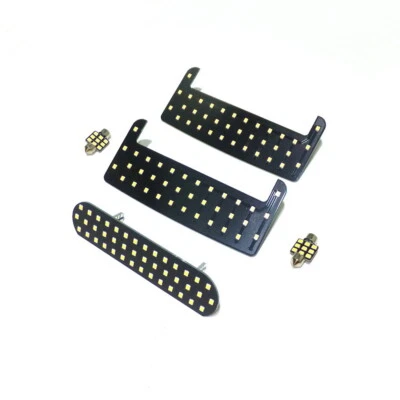 Автомобильные светодиодные внутренние фары для чтения для Toyota Hiace 300# 2019+, 5 шт., 2835SMD 6000K - Изображение 1 из 4