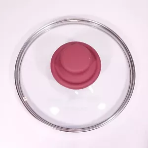 Green Life Replacement Glass LID ONLY for Pot 7" Inner Rim Red Knob Handle - Picture 1 of 5