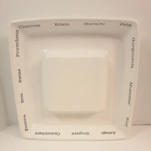  Mud Pie Circa Cheese Platter   Charcuterie plate serving dish Euc 11 5/8"  - Picture 1 of 3