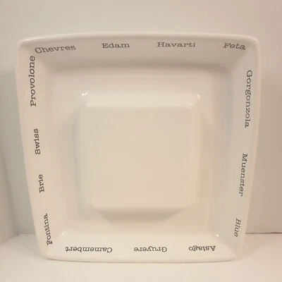  Mud Pie Circa Cheese Platter   Charcuterie plate serving dish Euc 11 5/8"  - Image 1 of 3