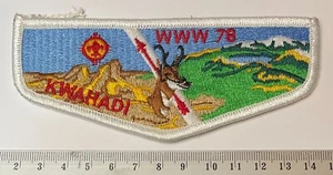 OA Lodge 78 Kwahadi S11 Conquistador Council New Mexico Boy Scouts BSA Vintage - Picture 1 of 2