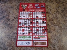 2019-20 Camrose Kodiaks AJHL Hockey MAGNETIC Schedule 