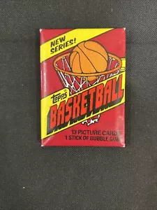 1981-82 Topps Basketball Sealed Wax (1) Pack From Box Bird / Magic / Erving - Picture 1 of 2