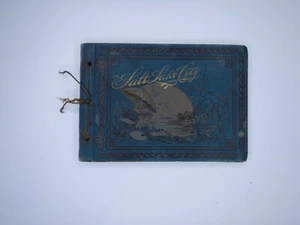 SALT LAKE CITY 1893 photo-gravure Wittemann Mormon sites historical Utah - Picture 1 of 12