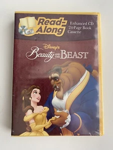 SEALED Beauty & The Beast [Read-Along] (Enhanced CD + Cassette & Book, Disney) - Picture 1 of 2