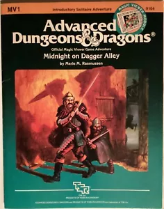 Advanced Dungeons & Dragons MV1 Midnight on Dagger Alley NEUWERTIG TSR 9104 1984 Solo - Bild 1 von 8
