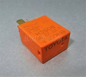 90-Toyota Lexus /95-10 Multi-Use 5-Pin Orange Relay 90080-87012 Bosch 0332207312 - Picture 1 of 5