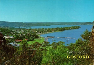 Cartolina Saluti da Gosford con vista su Gosford dal presidente Hill non spedita - Foto 1 di 2