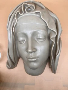 HEAD OF THE VIRGIN, Detail from the Pietá by Michelangelo, 1982 - RARE! - Picture 1 of 12