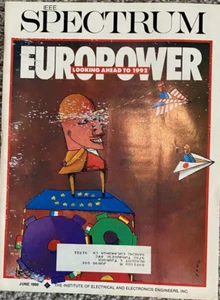 Vintage June 1990 IEEE Spectrum Magazine - Bild 1 von 2