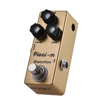 MOSKY Electric Guitar Distortion Effect Pedal Metal Shell Mini Pedal True Bypass