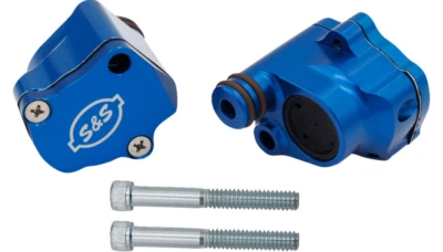 S&S Cycle Milwaukee 8 Harley 2017-2024 Billet Head Breather Kit M8 900-1186 - Image 1 of 2