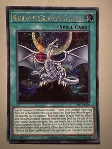 YUGIOH ROAR OF THE BLUE-EYED DRAGONS ASIA ENGLISH CR07-AES20 SECRET RARE 1ST RUN - Picture 1 of 3