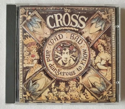 The Cross Mad Bad And Dangerous To Know Rare 1990 UK CD Album CDPCS 7342 - Bild 1 von 3